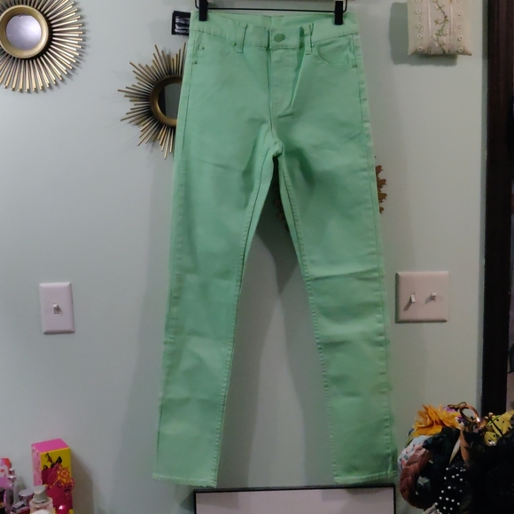 Cheap Monday mint/kiwi Green slim fit 29/32 jeans - Picture 1 of 7